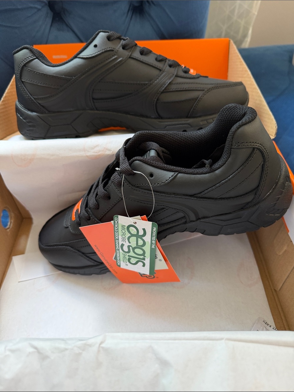 Women's Black Support Sneakers
